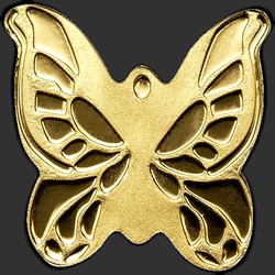 реверс 1$ (бак) 2011 "Золотая бабочка"