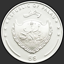 аверс 5 Dollars 2012 "Пальмира"