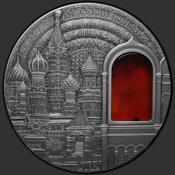 реверс 10 डॉलर 2012 "Московский кремль"