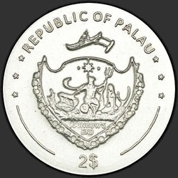 аверс 2 доллара 2011 "Магическая монета"