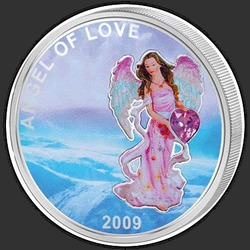 реверс 1$ (бак) 2009 "Ангел любви"