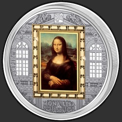реверс 20 Dollari 2009 "Мона Лиза"