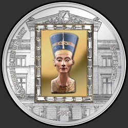 реверс 20 Долларс 2012 "Нефертити"