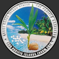 реверс 5 dólares 2012 "Форум тихоокеанских островов"