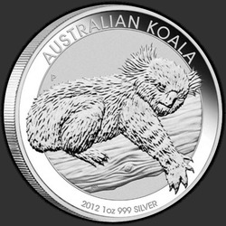 реверс 1$ (buck) 2012 "Спящая коала"