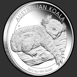 реверс 8 Долларов 2012 "Спящая коала"