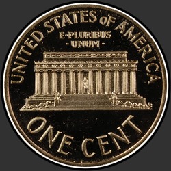 реверс 1¢ (penny) 1959 "Proof"