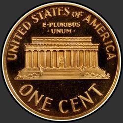 реверс 1¢ (penny) 1970 "USA - 1 Cent / 1970 - {"_":"S Lg Proof"}"