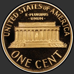 реверс 1¢ (penny) 1978 "USA - 1 Cent / 1978 - S Proof"