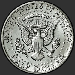 реверс 50¢ (half) 1978 "USA - 50 senttiä (Half dollari) / 1978 - P"