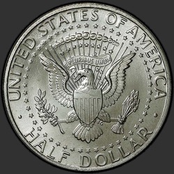 реверс 50¢ (half) 1994 "USA - 50 centesimi (Dollaro mezzo) / 1994 - D"