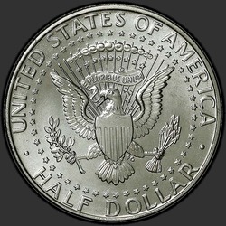 реверс 50¢ (half) 1995 "الولايات المتحدة الأمريكية - 50 سنتا (نصف الدولار) / 1995 - D"