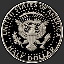 реверс 50¢ (half) 1978 "USA - 50 centów (pół dolara) / 1978 - S Proof"