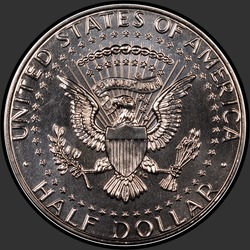 реверс 50¢ (half) 2014 "USA - 50 centů (půldolar) / 2014 - { "_": "D Relief"}"