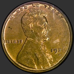 аверс 1¢ (penny) 1926 "ZDA - 1 Cent / 1926 - D"