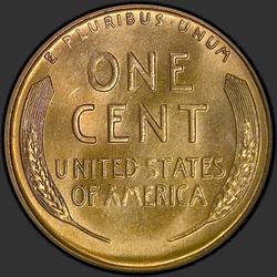 реверс 1¢ (penny) 1942 "USA - en Cent / 1942 - S"