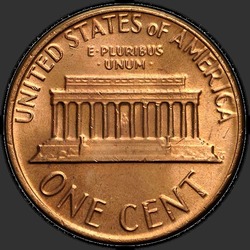 реверс 1¢ (пенни) 1978 "USA - 1 Cent / 1978 - D"