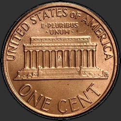 реверс 1¢ (penny) 1979 "الولايات المتحدة الأمريكية - 1 سنت / 1979 - D"