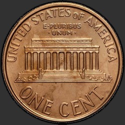 реверс 1¢ (penny) 1994 "미국 - 1 센트 / 1994 - D"