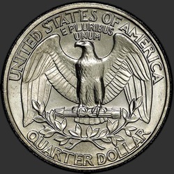 реверс 25¢ (quarter) 1979 "ABD - Çeyrek / 1979 - D"