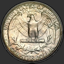 реверс 25¢ (quarter) 1932 "EUA - Trimestre / 1932 - S"
