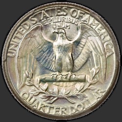 реверс 25¢ (quarter) 1938 "USA  - クォーター/ 1938  -  P"