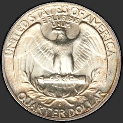 реверс 25¢ (quarter) 1940 "미국 - 분기 / 1940 - D"