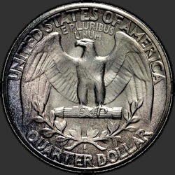 реверс 25¢ (quarter) 1940 "EUA - Trimestre / 1940 - S"