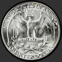 реверс 25¢ (quarter) 1946 "USA - Quartal / 1946 - D"