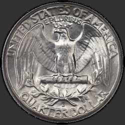 реверс 25¢ (quarter) 1948 "ABD - Çeyrek / 1948 - D"