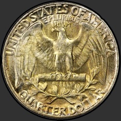 реверс 25¢ (квотер) 1956 "США - квартал / 1956 - P"