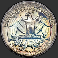 реверс 25¢ (quarter) 1939 "USA - kwartał / 1939 - Dowód"