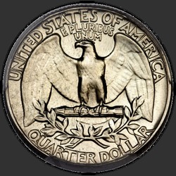 реверс 25¢ (quarter) 1941 "USA - Quarter / 1941 - Preuve"