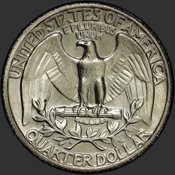 реверс 25¢ (quarter) 1970 "USA  - クォーター/ 1970  -  P"