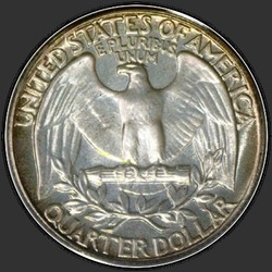 реверс 25¢ (quarter) 1942 "USA - Quarter / 1942 - La prova"