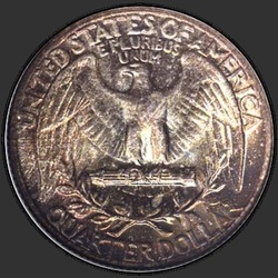 реверс 25¢ (quarter) 1954 "USA  - クォーター/ 1954  -  P"