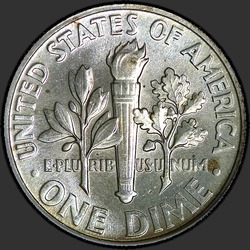реверс 10¢ (dime) 1947 "미국 - 다임 / 1947 - P"