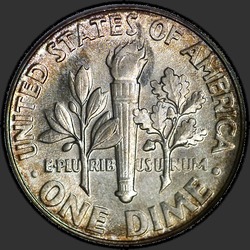 реверс 10¢ (dime) 1950 "미국 - 다임 / 1950 - P"