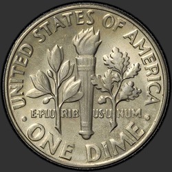 реверс 10¢ (dime) 1978 "미국 - 다임 / 1978 - D"