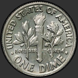 реверс 10¢ (dime) 1982 "USA - Dime / 1982 - NO P MSFT"