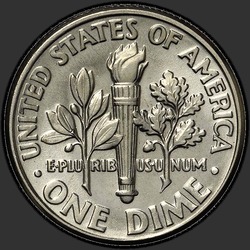 реверс 10¢ (dime) 1994 "ABD - Dime / 1994 - D"