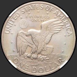 реверс 1$ (buck) 1972 "EUA - 1 dólar / 1972 - P"