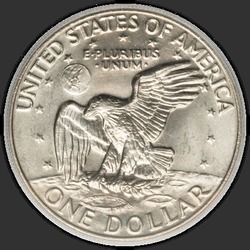 реверс 1$ (buck) 1973 "USA - 1 Dollaro / 1973 - D"