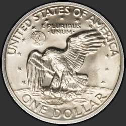 реверс 1$ (бак) 1974 "США - 1 долар / 1974 - D"