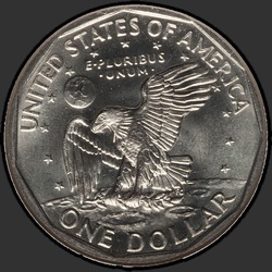 реверс 1$ (buck) 1979 "USA - 1 Dollar / 1979 - { "_": "S"}"