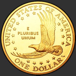 реверс 1$ (buck) 2004 "EUA - 1 dólar / 2004 - { "_": "S"}"