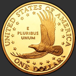 реверс 1$ (buck) 2008 "USA - 1 Dolar / 2008 - { "_": "S"}"