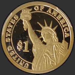реверс 1$ (buck) 2011 "USA - 1 Dolar / 2011 - { "_": "S"}"