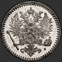 реверс 50 δεκάρα 1869 "50 пенни 1864-1876  для Финляндии"