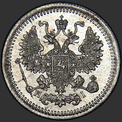 реверс 5 kopecks 1878 "5 سنتات 1867-1881. الفضة 500 عينة (السبائك)"